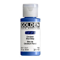 GOLDEN tečna akrilna boja 118 ml – 2051 cerulean tamno plava