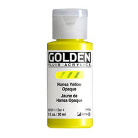 GOLDEN tečna akrilna boja 118 ml – 2191 hansa žuta neprozirna