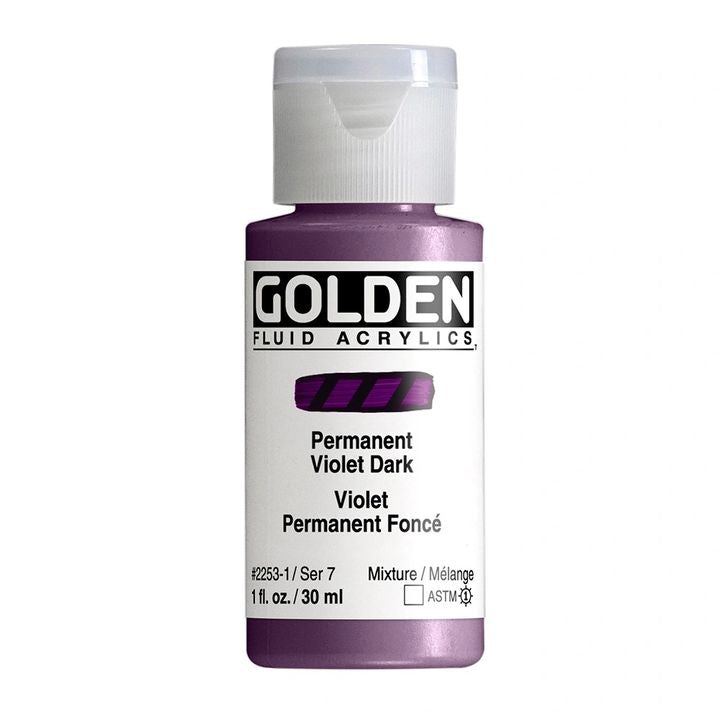 GOLDEN tečna akrilna boja 118 ml – 2253 trajna tamno ljubičasta