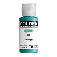 GOLDEN tečna akrilna boja 118 ml – 2369 teal