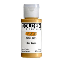GOLDEN tečna akrilna boja 118 ml – 2407 oker žuta