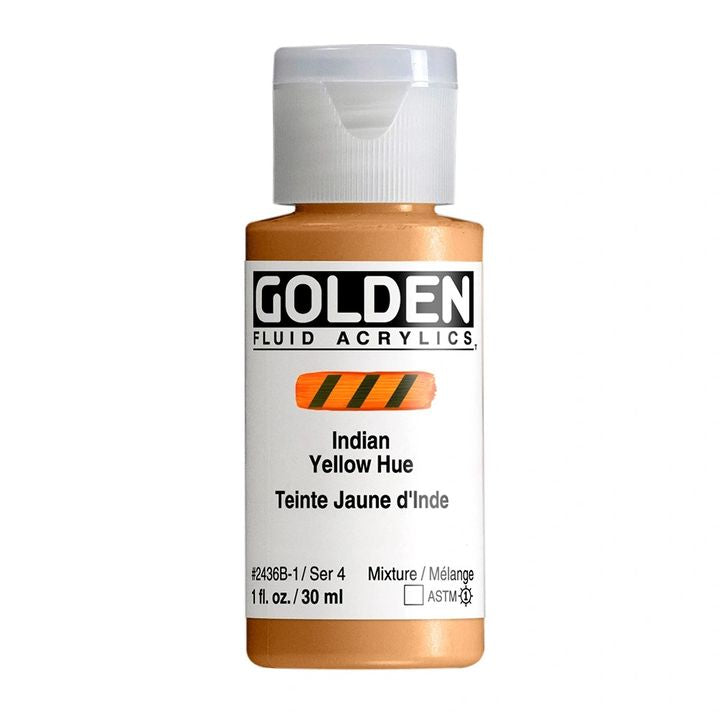 GOLDEN tečna akrilna boja 118 ml – 2436 indija žuta nijansa