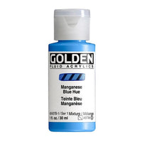 GOLDEN tečna akrilna boja 118 ml – 2437 mangan plava nijansa