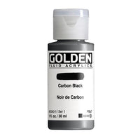 GOLDEN tečna akrilna boja 30 ml – 2040 čađa