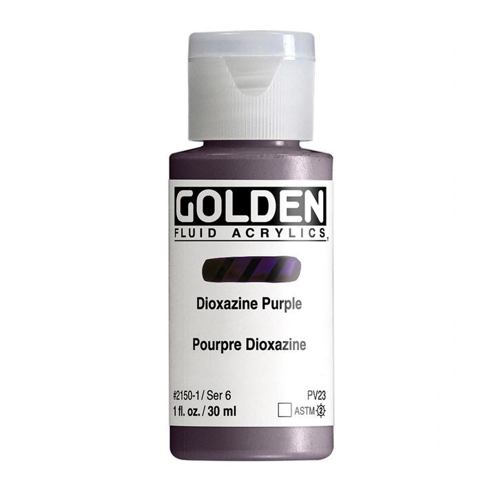 GOLDEN tečna akrilna boja 30 ml – 2150 dioksazin ljubičasti