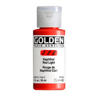 GOLDEN tečna akrilna boja 30 ml – 2210 naftol svetlo crvena