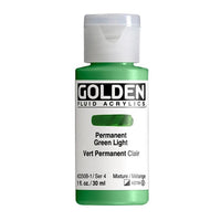 GOLDEN tečna akrilna boja 30 ml – 2250 trajno svetlo zeleno