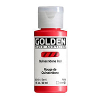 GOLDEN tečna akrilna boja 30 ml – 2310 kinakridon crvena