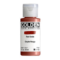 GOLDEN tečna akrilna boja 30 ml – 2360 oksid crvena