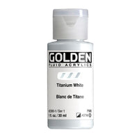 GOLDEN tečna akrilna boja 30 ml – 2380 titanijum bela