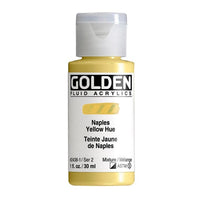 GOLDEN tečna akrilna boja 30 ml – 2438 neapolis žuta nijansa