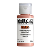 GOLDEN Fluid Iridescent Akrilna boja – 2452 bakarna svetlost