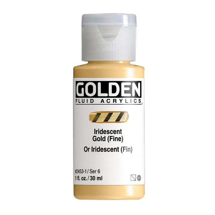 GOLDEN Fluid Iridescent Akrilna boja – 2453 zlata