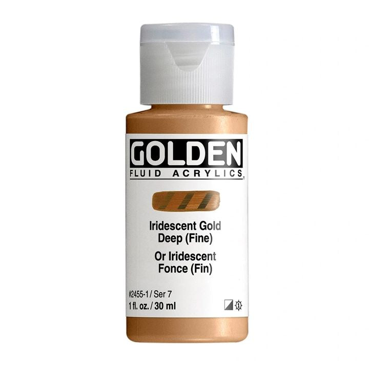 GOLDEN tečna iridescentna akrilna boja 30 ml