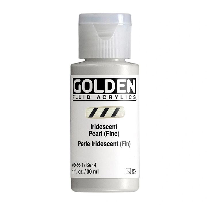 GOLDEN tečna iridescentna akrilna boja 30 ml – 2456 biser