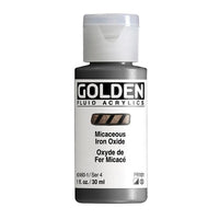 GOLDEN tečna iridescentna akrilna boja 30 ml – 2460 gvozdeni oksid liskun