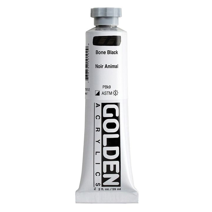GOLDEN Heavi Bodi Akrilna boja 148 ml – 1010 kost crna