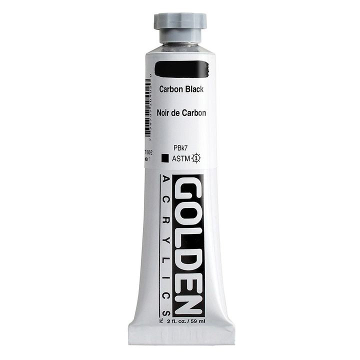 GOLDEN Heavi Bodi Akrilna boja 148 ml – 1040 čađa