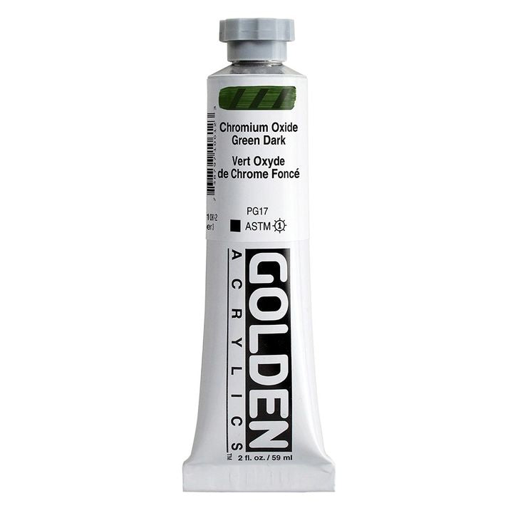 GOLDEN Heavi Bodi Akrilna boja 148 ml – 1061 hrom oksid tamno zelena
