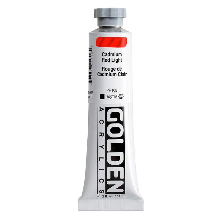 GOLDEN Heavi Bodi Akrilna boja 148 ml – 1090 kadmijum svetlo crvena