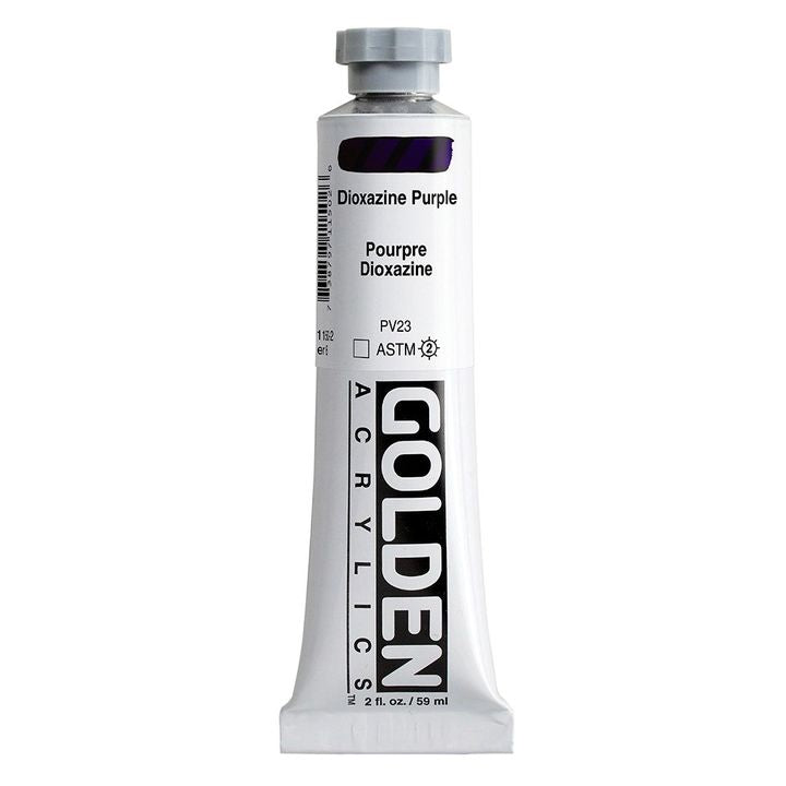 GOLDEN Heavi Bodi Akrilna boja 148 ml – 1150 dioksazin ljubičasta