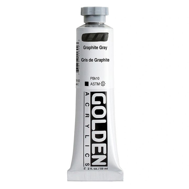 GOLDEN Heavi Bodi Akrilna boja 148 ml – 1160 grafitno siva