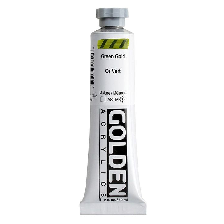 GOLDEN Heavi Bodi Akrilna boja 148 ml – 1170 zeleno zlato