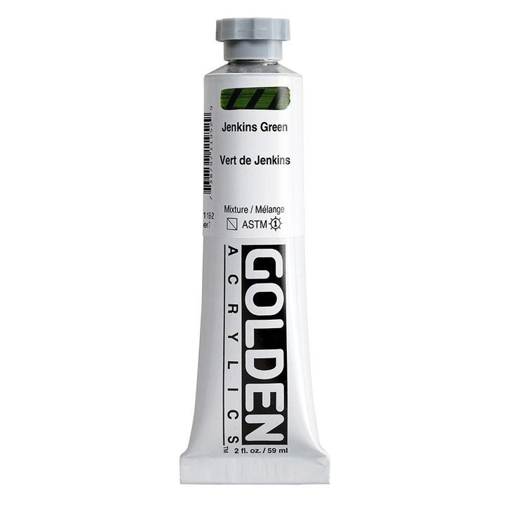 GOLDEN Heavi Bodi Akrilna boja 148 ml – 1195 jenkins zeleno