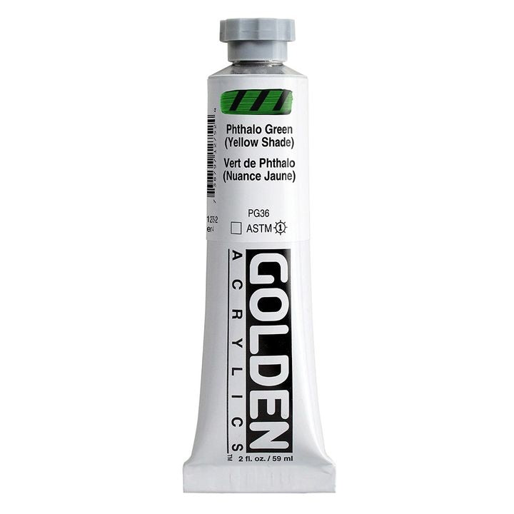 GOLDEN Heavi Bodi Akrilna boja 148 ml – 1275 ftalo zelena (žuta nijansa)