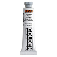 GOLDEN Heavi Bodi Akrilna boja 148 ml – 1383 providni gvozdeni oksid braon