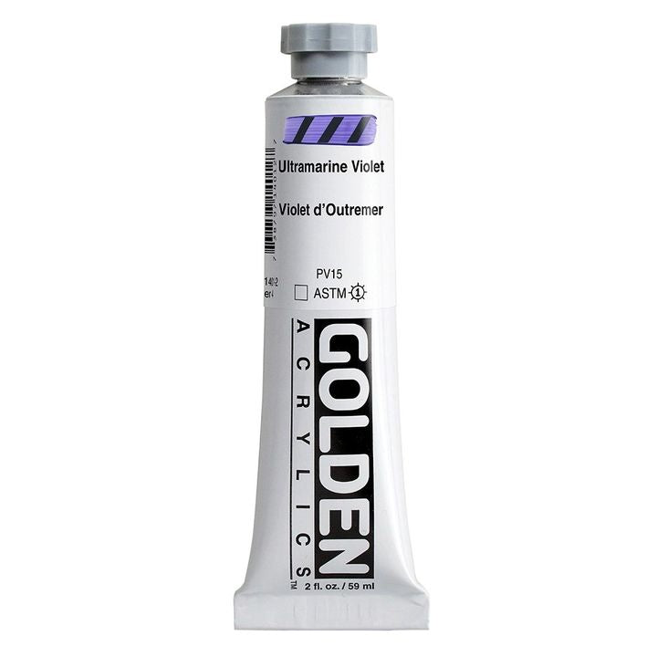 GOLDEN Heavi Bodi Akrilna boja 148 ml – 1401 ultramarin ljubičasta