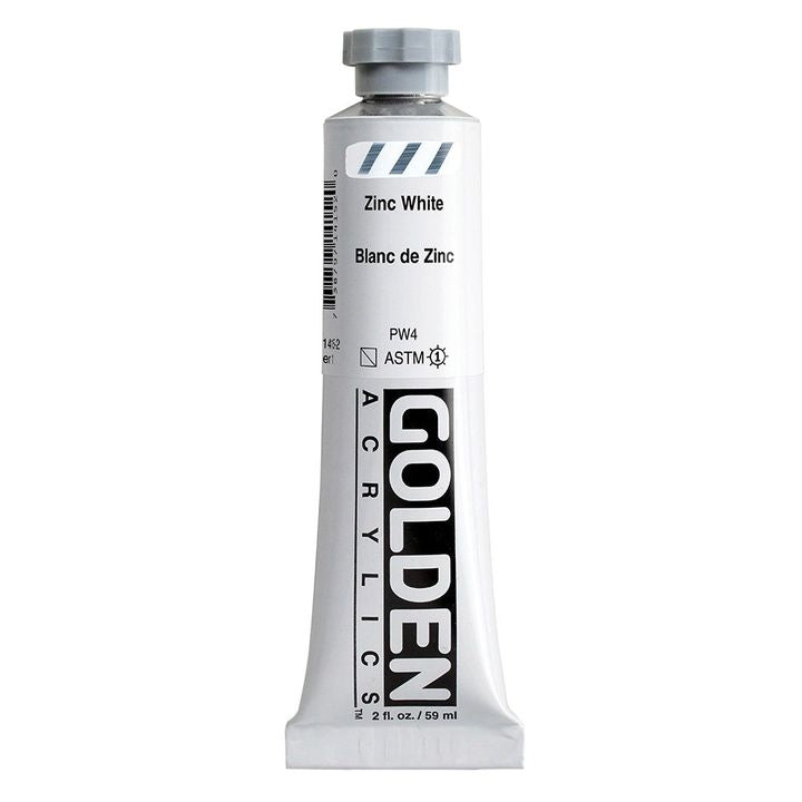 GOLDEN Heavi Bodi Akrilna boja 148 ml – 1415 cink belo