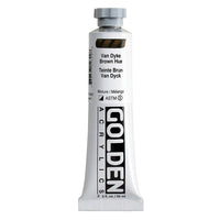 GOLDEN Heavi Bodi Akrilna boja 148 ml – 1462 Van Dike smeđa nijansa
