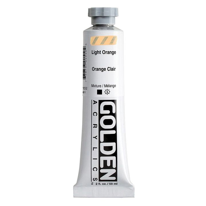 GOLDEN Heavi Bodi Akrilna boja 148 ml – 1575 svetlo narandžasta
