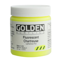 GOLDEN Heavi Bodi Fluorescentna akrilna boja – 4615 Chartreuse žuta