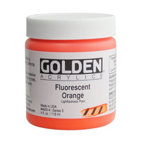 GOLDEN Heavi Bodi Fluorescentna akrilna boja – 4630 narandžasta