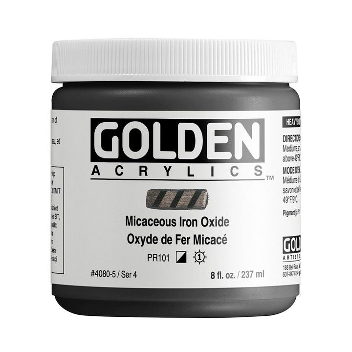 GOLDEN Heavi Bodi Micaceous Iron Okide Akrilna boja 118 ml