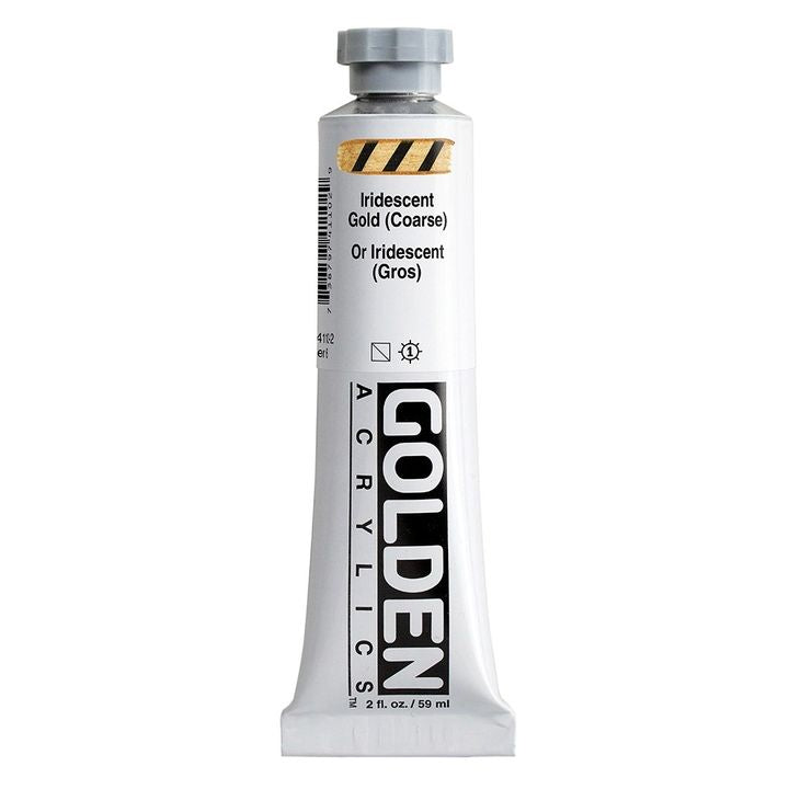 GOLDEN Heavi Bodi Iridescent Akrilna boja – 4110 zlato (grubo)