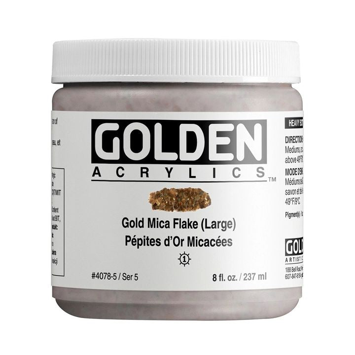 GOLDEN Heavi Bodi Mica Flake Akrilna boja