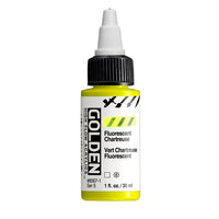 GOLDEN High Flov Fluorescentna akrilna boja 30 ml – 8567 Chartreuse