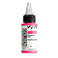GOLDEN High Flov Fluorescentna akrilna boja 30 ml – 8570 Pink