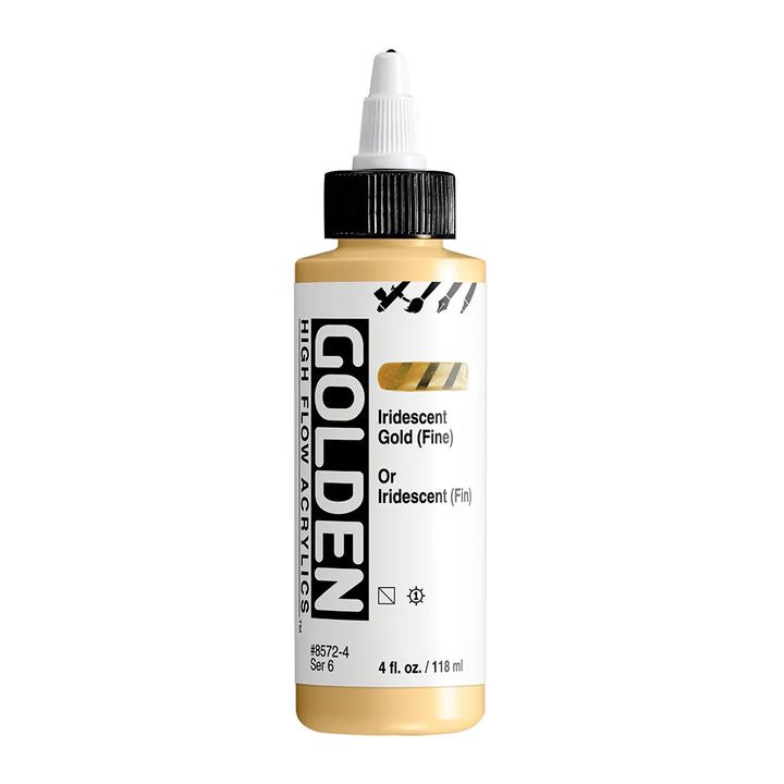 GOLDEN High Flov iridescentna akrilna boja 118 ml