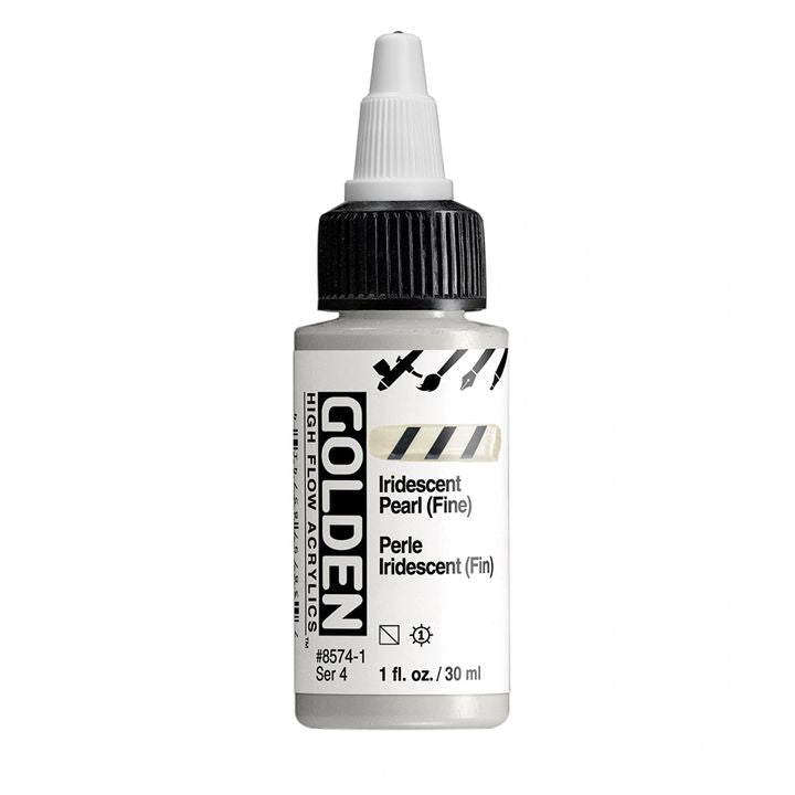 GOLDEN High Flov iridescentna akrilna boja 30 ml – 8574 Pearl Fine