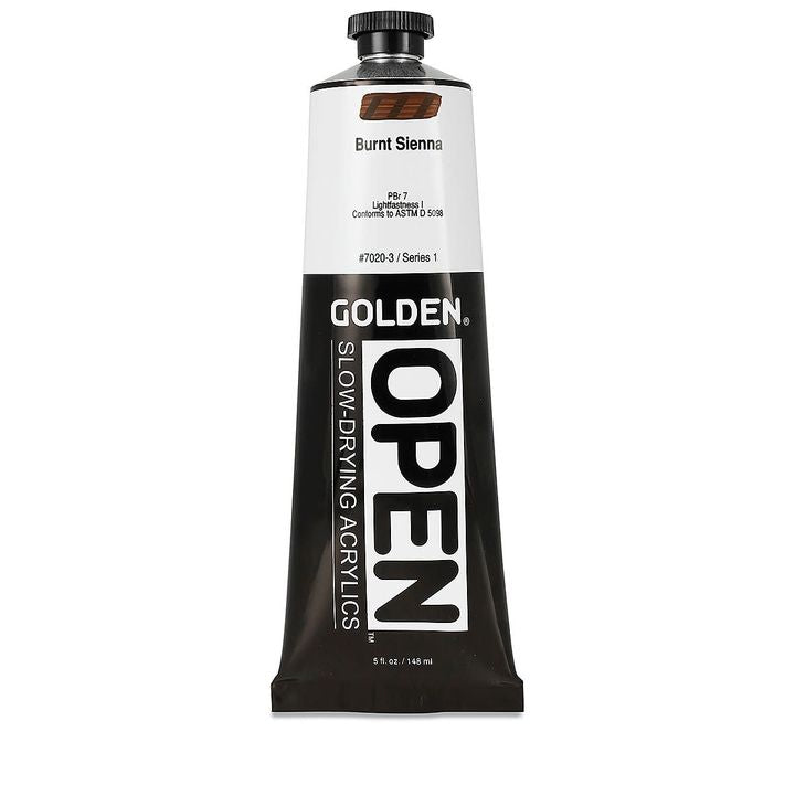 GOLDEN OPEN akrilna boja koja se sporo suši 148 ml – 7020 Spaljena Sijena