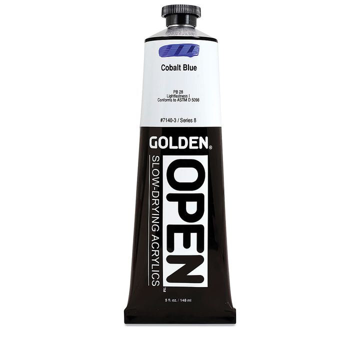 GOLDEN OPEN akrilna boja koja se sporo suši 148 ml – 7140 Kobalt plava