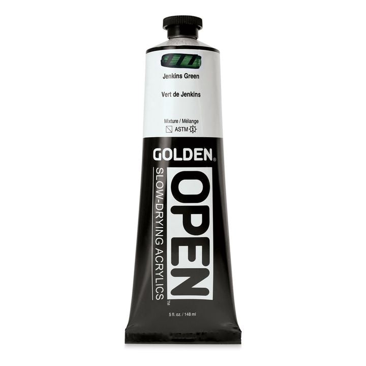 GOLDEN OPEN akrilna boja koja se sporo suši 148 ml – 7195 Dženkins Grin