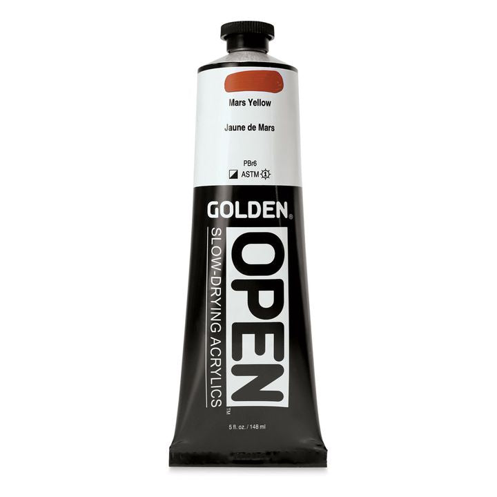 GOLDEN OPEN akrilna boja koja se sporo suši 148 ml – 7202 Mars žuti