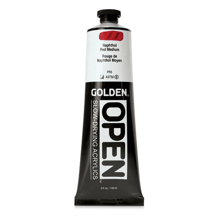 GOLDEN OPEN akrilna boja koja se sporo suši 148 ml – 7220 Naftol crvena srednja