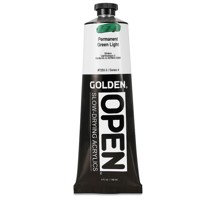 GOLDEN OPEN akrilna boja koja se sporo suši 148 ml – 7250 Trajno zeleno svetlo