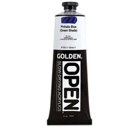 GOLDEN OPEN akrilna boja koja se sporo suši 148 ml – 7255 Ftalocianin plava (zelena nijansa)